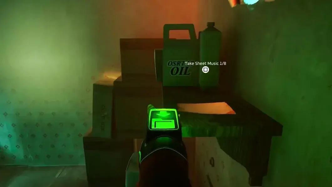 Stray 스트레이 악보 8/8 위치