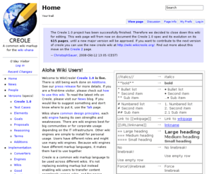 크레올레 탈출하기... 도쿠위키...