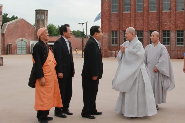 대한불교조계종 총무원장스님 서대문 형무소 역사관 방문